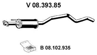 EBERSPACHER 0839385 Передглушувач вихлопних газів