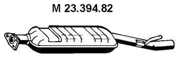 EBERSPACHER 2339482 Середній глушник вихлопних газів