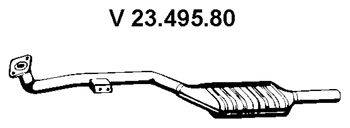 EBERSPACHER 2349580 Передглушувач вихлопних газів