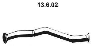 EBERSPACHER 13602 Труба вихлопного газу