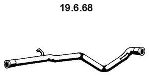 EBERSPACHER 19668 Труба вихлопного газу