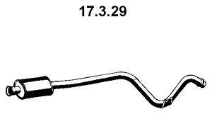 EBERSPACHER 17329 Передглушувач вихлопних газів