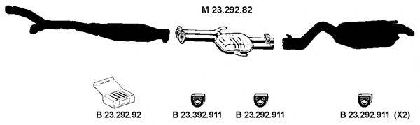 EBERSPACHER 232146 Система випуску ОГ