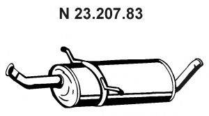 EBERSPACHER 2320783 Глушник вихлопних газів кінцевий