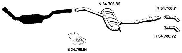 EBERSPACHER 342007 Система випуску ОГ