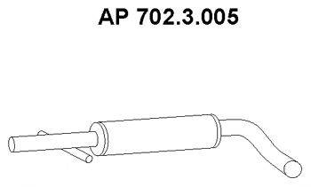 EBERSPACHER 7023005 Передглушувач вихлопних газів