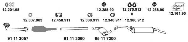 EBERSPACHER 12294 Система випуску ОГ