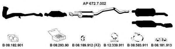 EBERSPACHER AP2195 Система випуску ОГ