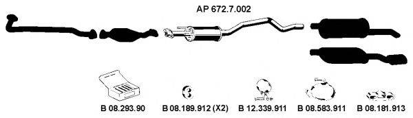 EBERSPACHER AP2220 Система випуску ОГ