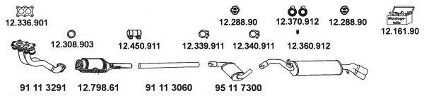 EBERSPACHER 12301 Система випуску ОГ