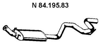 EBERSPACHER 8419583 Глушник вихлопних газів кінцевий