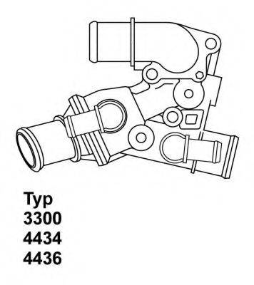 WAHLER 443680D Термостат, охолоджуюча рідина