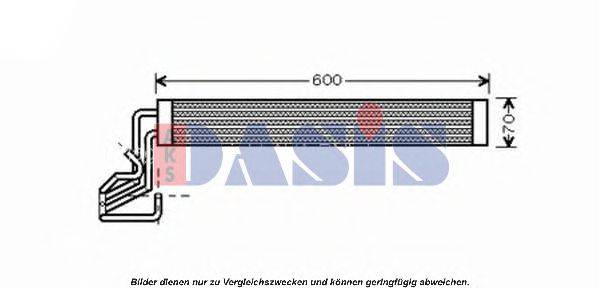 AKS DASIS 046001N масляний радіатор, моторне масло