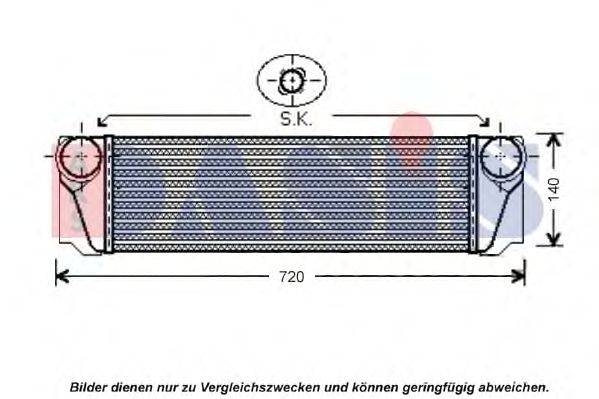 AKS DASIS 057001N Інтеркулер