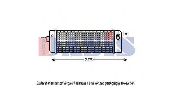 AKS DASIS 086090N масляний радіатор, моторне масло