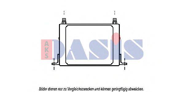 AKS DASIS 086150N масляний радіатор, моторне масло