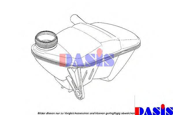 AKS DASIS 123001N Компенсаційний бак, охолоджуюча рідина