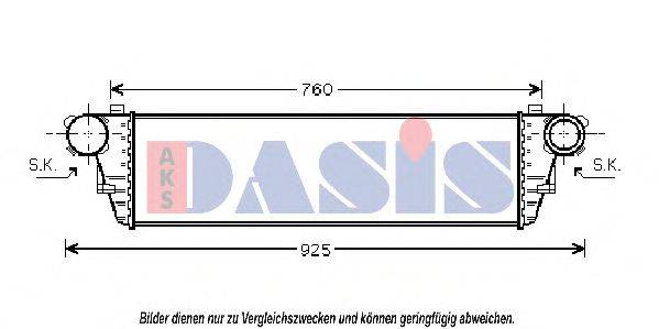 AKS DASIS 127006N Інтеркулер