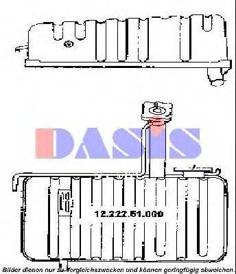 AKS DASIS 132700T Компенсаційний бак, охолоджуюча рідина