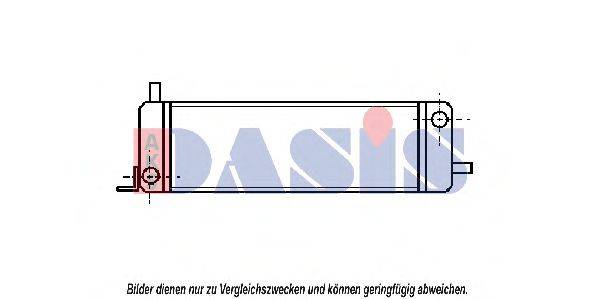 AKS DASIS 156050N масляний радіатор, моторне масло