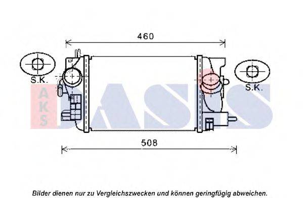 AKS DASIS 157036N Інтеркулер