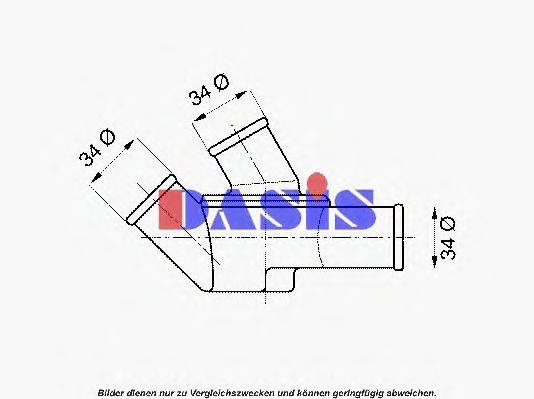 AKS DASIS 750415N Термостат, охолоджуюча рідина