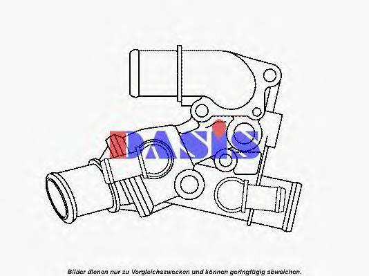 AKS DASIS 751828N Термостат, охолоджуюча рідина