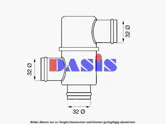 AKS DASIS 751830N Термостат, охолоджуюча рідина