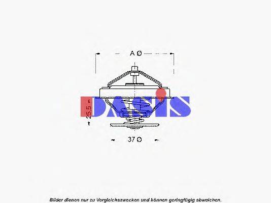 AKS DASIS 751875N Термостат, охолоджуюча рідина