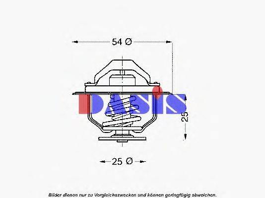 AKS DASIS 751888N Термостат, охолоджуюча рідина