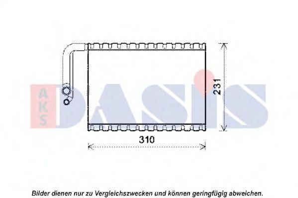 AKS DASIS 820339N Випарник, кондиціонер