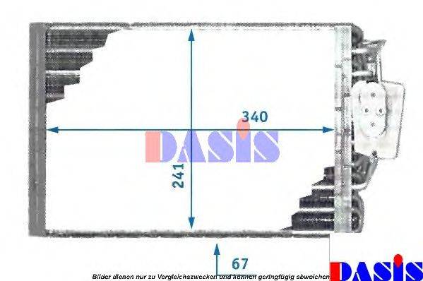 AKS DASIS 820630N Випарник, кондиціонер