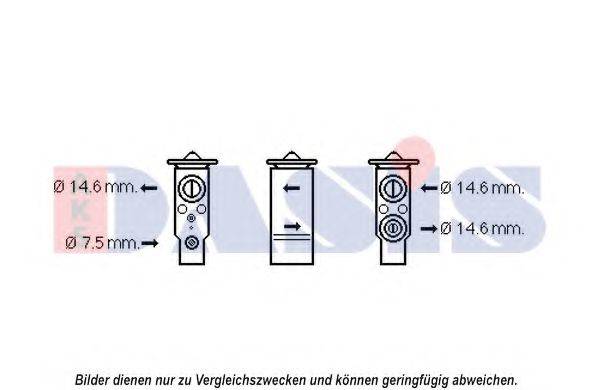 AKS DASIS 840195N Розширювальний клапан, кондиціонер
