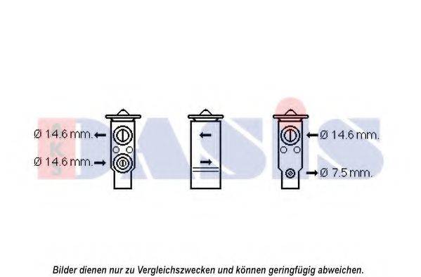 AKS DASIS 840199N Розширювальний клапан, кондиціонер