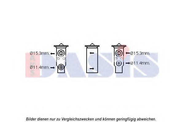 AKS DASIS 840253N Розширювальний клапан, кондиціонер