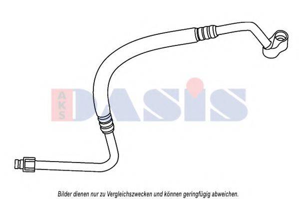 AKS DASIS 885842N Трубопровід високого тиску, кондиціонер