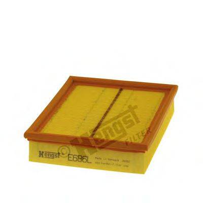 HENGST FILTER E686L Повітряний фільтр