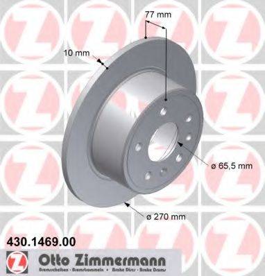 ZIMMERMANN 430146900 гальмівний диск