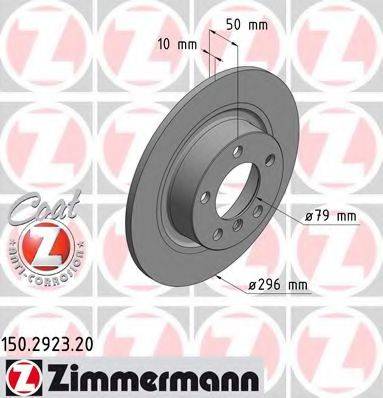 ZIMMERMANN 150292320 гальмівний диск