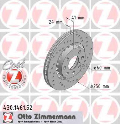 ZIMMERMANN 430146152 гальмівний диск