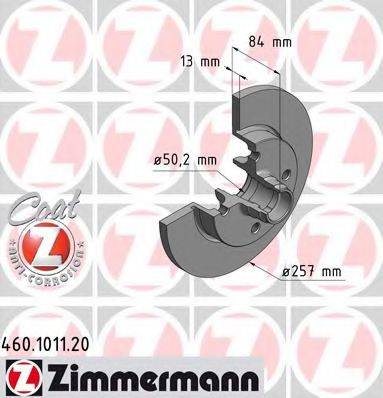 ZIMMERMANN 460101120 гальмівний диск