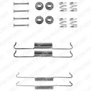 DELPHI LY1008 Комплектуючі, гальмівна колодка