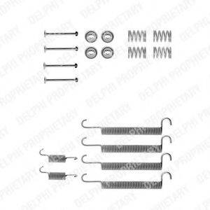 DELPHI LY1021 Комплектуючі, гальмівна колодка