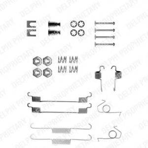 DELPHI LY1045 Комплектуючі, гальмівна колодка