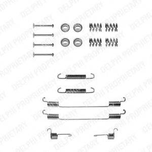 DELPHI LY1122 Комплектуючі, гальмівна колодка