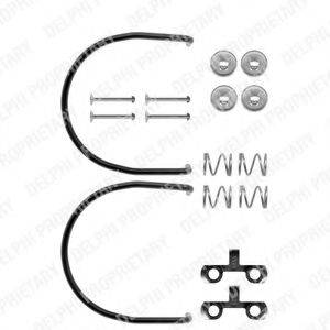 DELPHI LY1155 Комплектуючі, гальмівна колодка