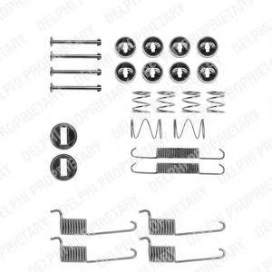 DELPHI LY1196 Комплектуючі, гальмівна колодка