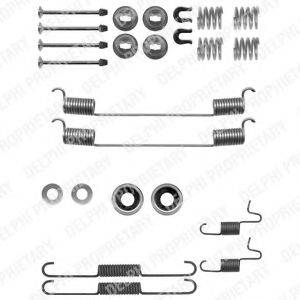 DELPHI LY1314 Комплектуючі, гальмівна колодка