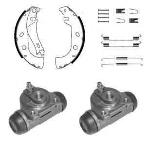 DELPHI 1056 Комплект гальмівних колодок