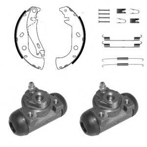 DELPHI 1065 Комплект гальмівних колодок